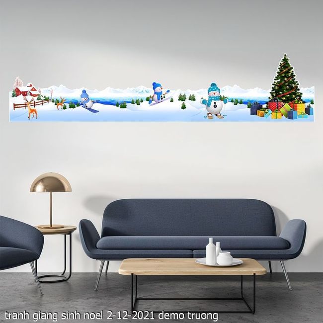 tranh giang sinh noel 2 12 2021 truong 